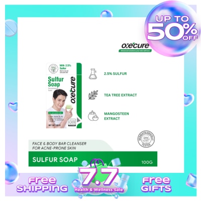 OXECURE OXECURE Sulfur Bath Soap 100g