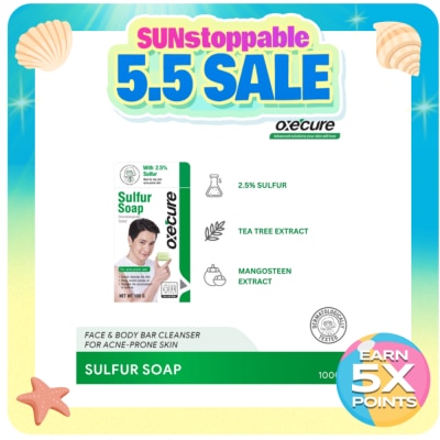 OXECURE - OXECURE Sulfur Bath Soap 100g
