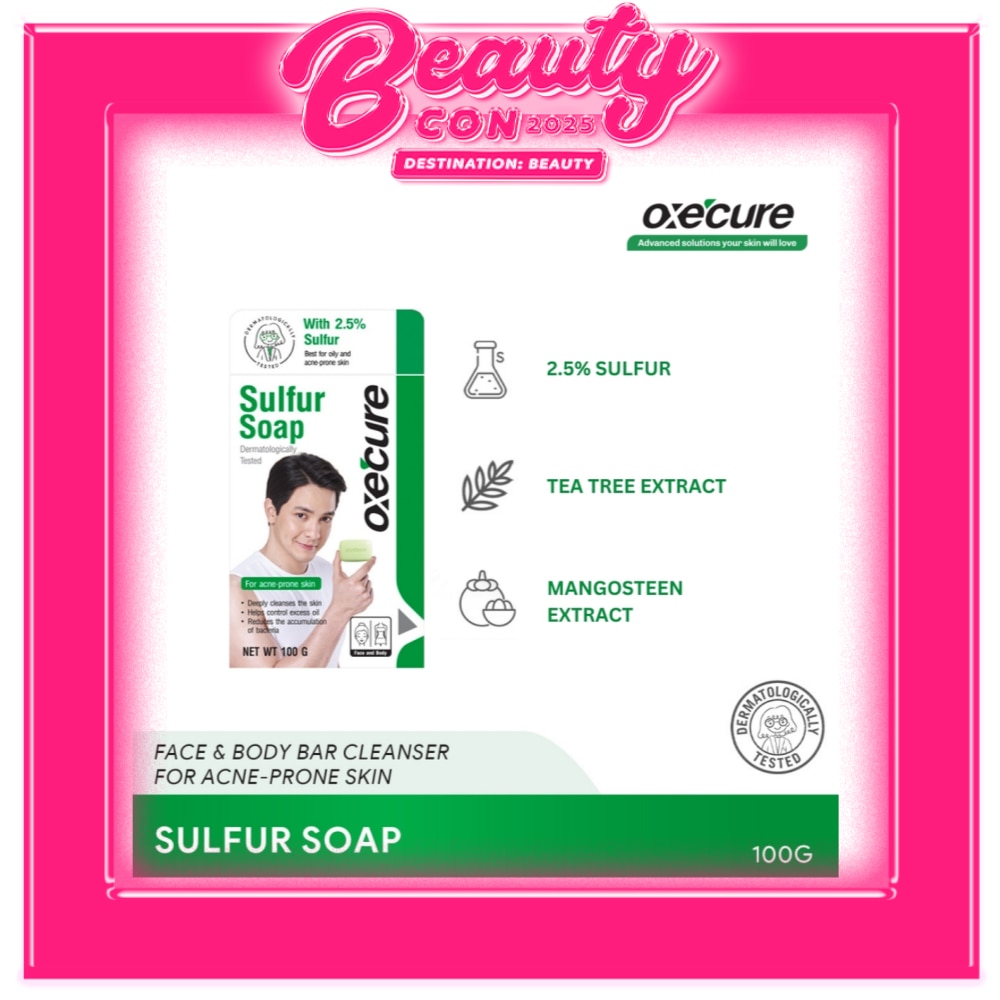 OXECURE Sulfur Bath Soap 100g