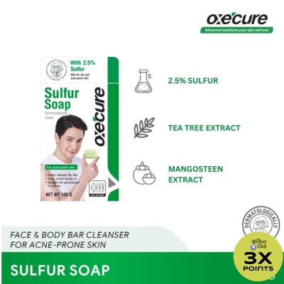 OXECURE OXECURE Sulfur Bath Soap 100g