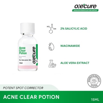 OXECURE Acne Clear Potion - 15 ML