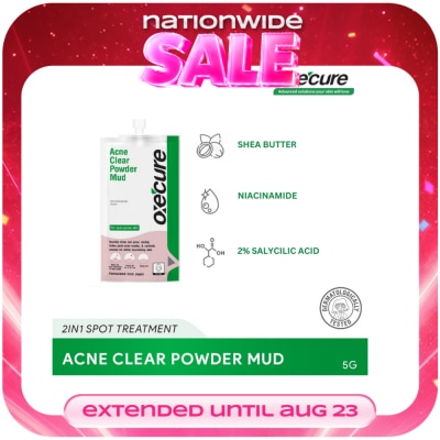 OXECURE - Acne Clear Powder Mud - 5G image