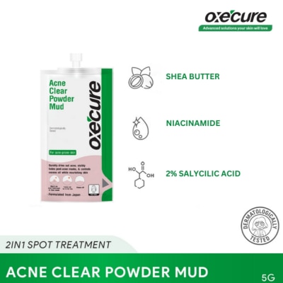 OXECURE - Acne Clear Powder Mud - 5G