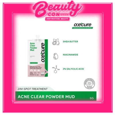 OXECURE Acne Clear Powder Mud - 5G