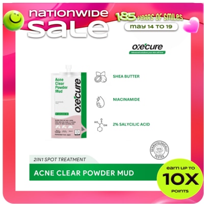 OXECURE - Acne Clear Powder Mud - 5G