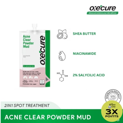 OXECURE Acne Clear Powder Mud - 5G