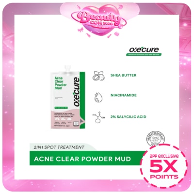 OXECURE - Acne Clear Powder Mud - 5G