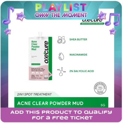 OXECURE - Acne Clear Powder Mud - 5G