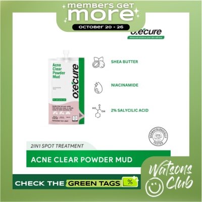 OXECURE Acne Clear Powder Mud 5G image