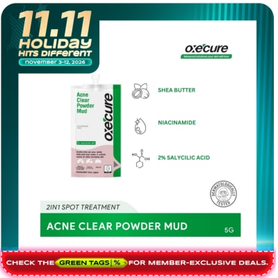 OXECURE Acne Clear Powder Mud 5G image
