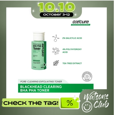 OXECURE Blackhead Clearing BHA PHA Toner 150ml image