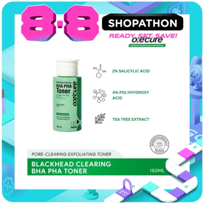 OXECURE - Blackhead Clearing BHA PHA Toner 150ml image
