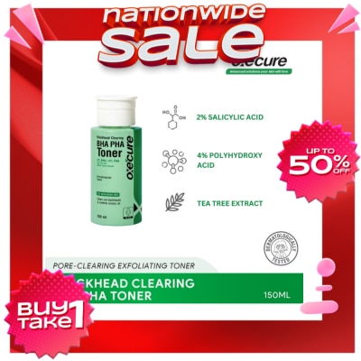 OXECURE Blackhead Clearing BHA PHA Toner 150ml