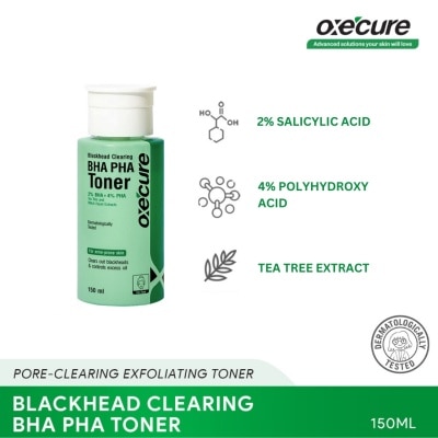 OXECURE Blackhead Clearing BHA PHA Toner 150ml