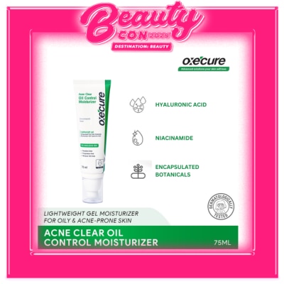 OXECURE Acne Clear Oil Control Moisturizer 75mL