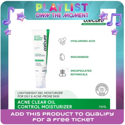 OXECURE - Acne Clear Oil Control Moisturizer 75mL