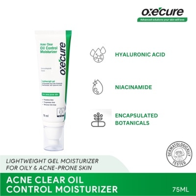 OXECURE Acne Clear Oil Control Moisturizer 75mL