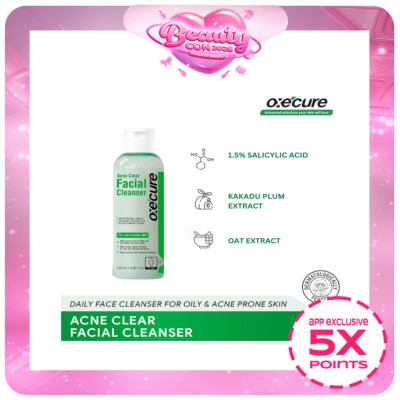 OXECURE - Acne Clear Facial Cleanser 120ml