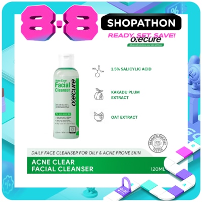 OXECURE - Acne Clear Facial Cleanser 120ml image