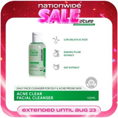 OXECURE - Acne Clear Facial Cleanser 50ml image