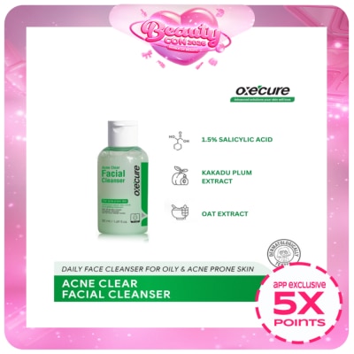 OXECURE - Acne Clear Facial Cleanser 50ml
