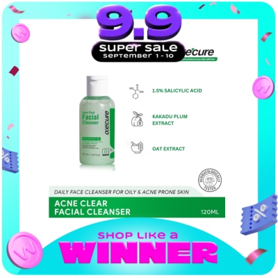 OXECURE - Acne Clear Facial Cleanser 50ml image