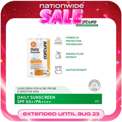 OXECURE - Daily Sunscreen SPF50+/PA++++ 6g image