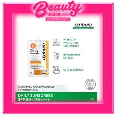 OXECURE Daily Sunscreen SPF50+/PA++++ 6g
