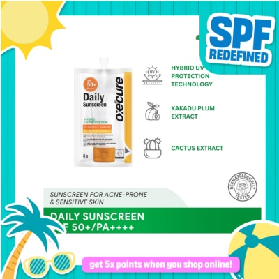 OXECURE - Daily Sunscreen SPF50+/PA++++ 6g