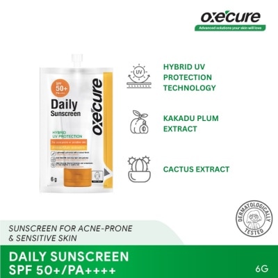 OXECURE Daily Sunscreen SPF50+/PA++++ 6g