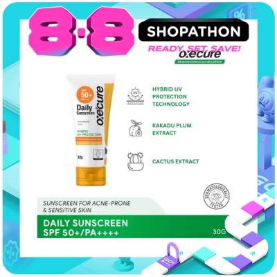 OXECURE - Daily Sunscreen Hybrid UV Protection SP50+ PA++++ 30g image
