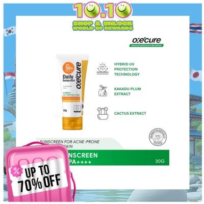 OXECURE Daily Sunscreen Hybrid UV Protection SP50+ PA++++ 30g