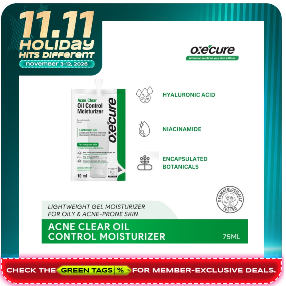 Oxecure Acne Clear Oil Control Moisturizer 10Ml image