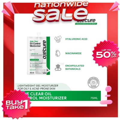 OXECURE Oxecure Acne Clear Oil Control Moisturizer 10Ml