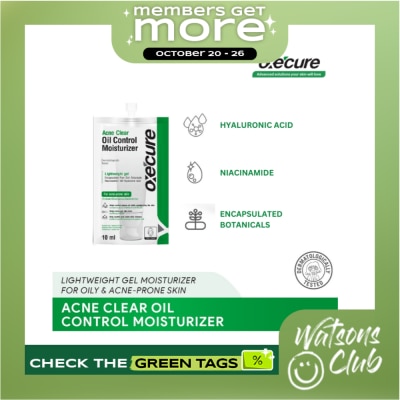 OXECURE Oxecure Acne Clear Oil Control Moisturizer 10Ml image