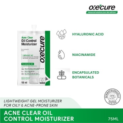 OXECURE Oxecure Acne Clear Oil Control Moisturizer 10Ml