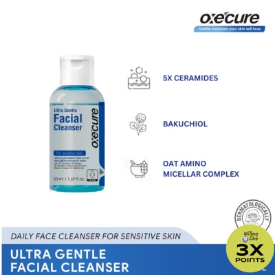 OXECURE OXECURE Ultra Gentle Facial Cleanser 50ml