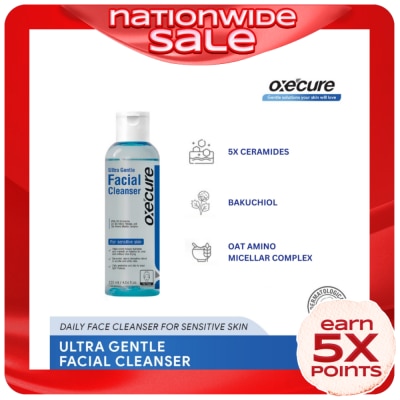 OXECURE OXECURE Ultra Gentle Facial Cleanser 120ml