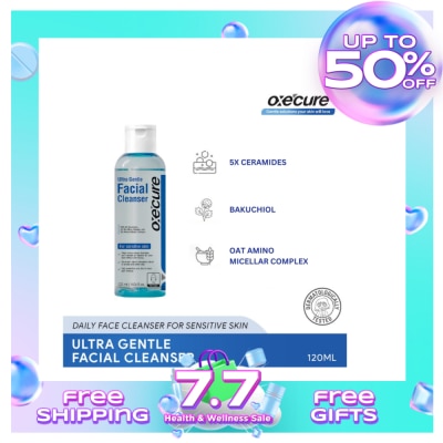 OXECURE OXECURE Ultra Gentle Facial Cleanser 120ml