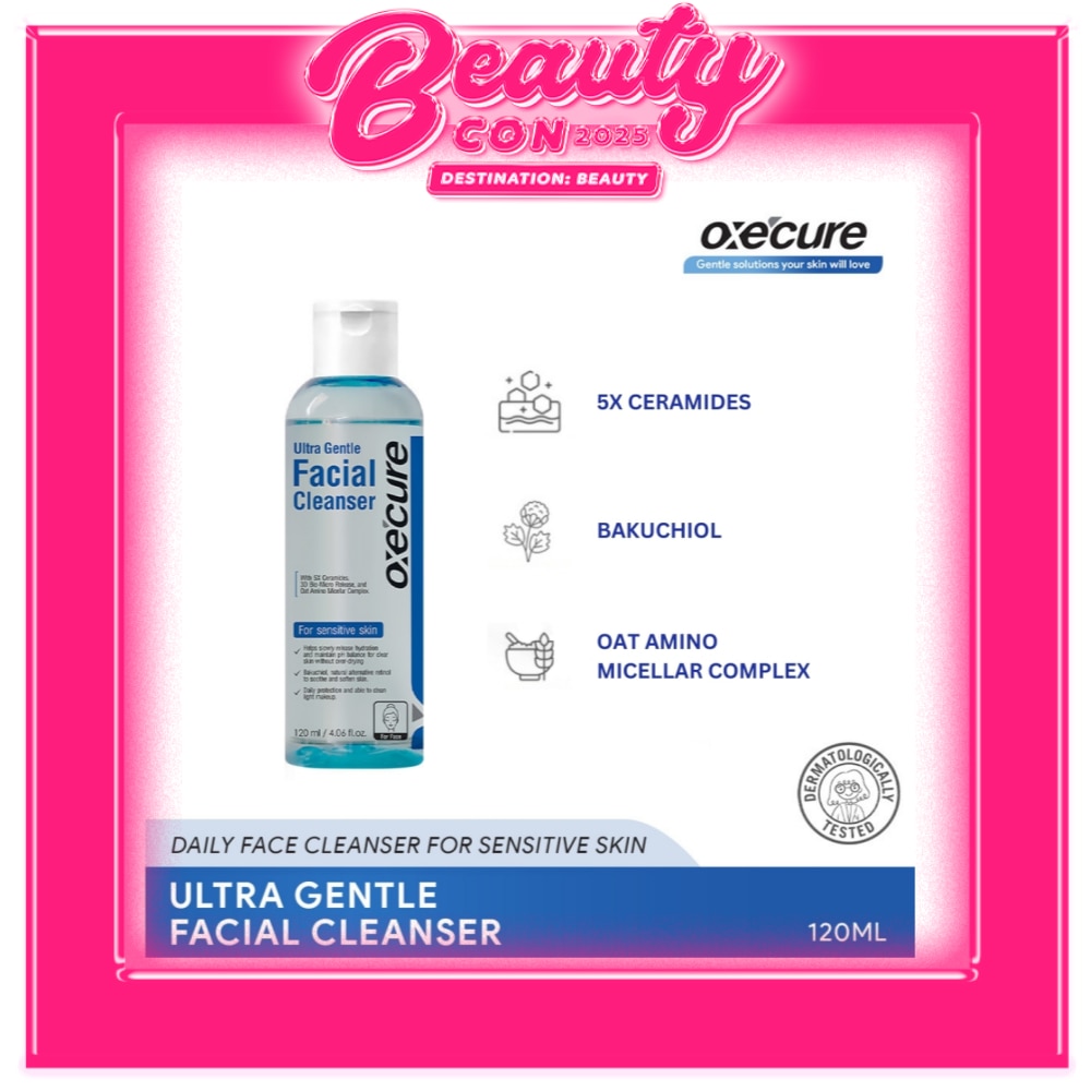 OXECURE Ultra Gentle Facial Cleanser 120ml