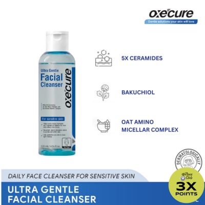 OXECURE OXECURE Ultra Gentle Facial Cleanser 120ml