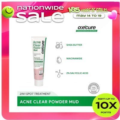 OXECURE - OXECURE Acne Clear Powder Mud 30g