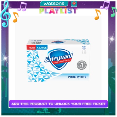 SAFEGUARD SAFEGUARD Pure White Bar Soap 160g