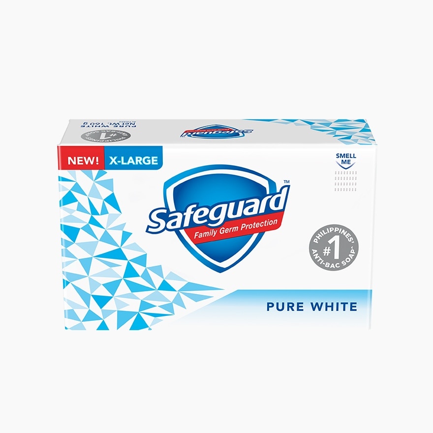 SAFEGUARD Pure White Bar Soap 160g