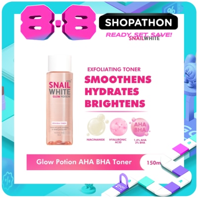 SNAILWHITE - Glow Potion AHA-BHA Toner image