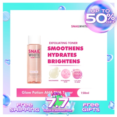 SNAILWHITE Glow Potion AHA-BHA Toner