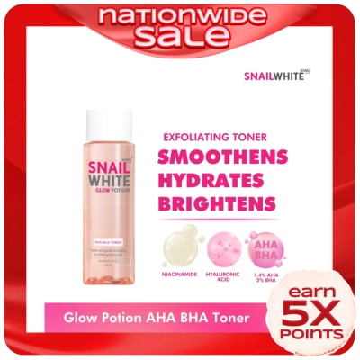 SNAILWHITE Glow Potion AHA-BHA Toner