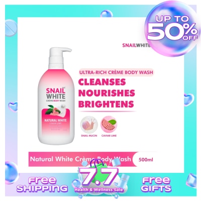 SNAILWHITE SNAILWHITE Crème Body Wash Natural White 500mL