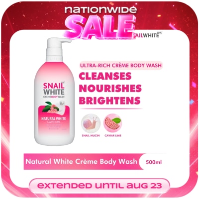 SNAILWHITE - SNAILWHITE Crème Body Wash Natural White 500mL image