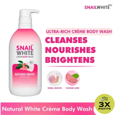 SNAILWHITE SNAILWHITE Crème Body Wash Natural White 500mL
